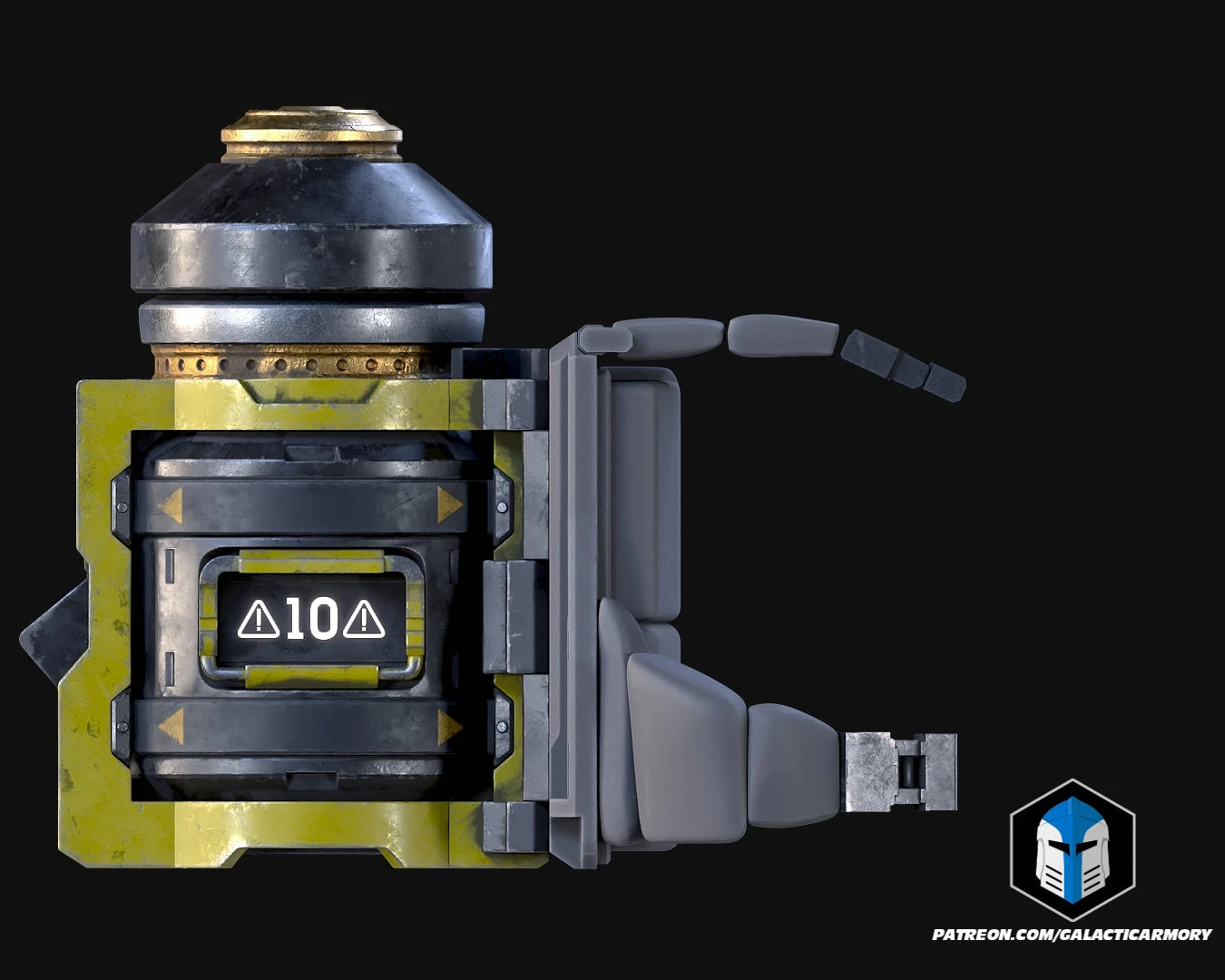 Helldivers 2 - Hellbomb Backpack - 3D Print Files 12 Helldivers 2 - Hellbomb Backpack - 3D Print Files - Image 10