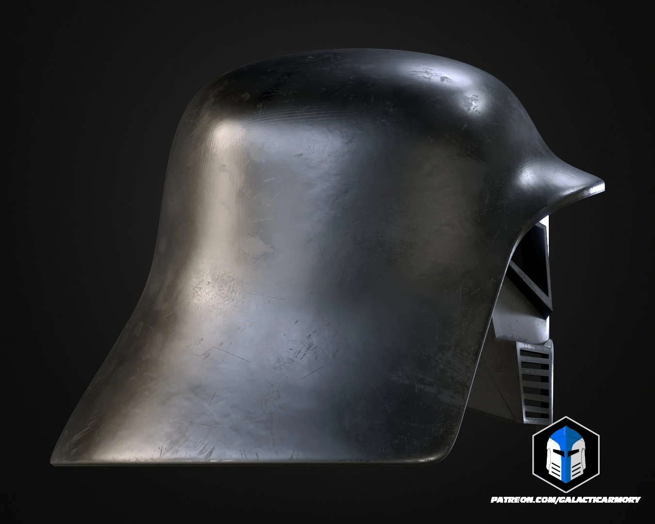 Dark Helmet Helmet - 3D Print Files 8 Dark Helmet Helmet - 3D Print Files - Image 6