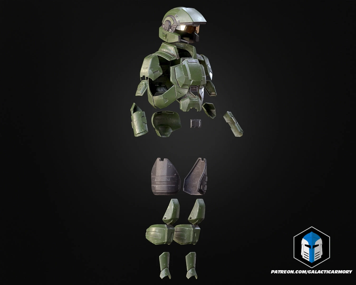 UNSC Marine Armor - 3D Print Files 11 UNSC Marine Armor - 3D Print Files - Image 9
