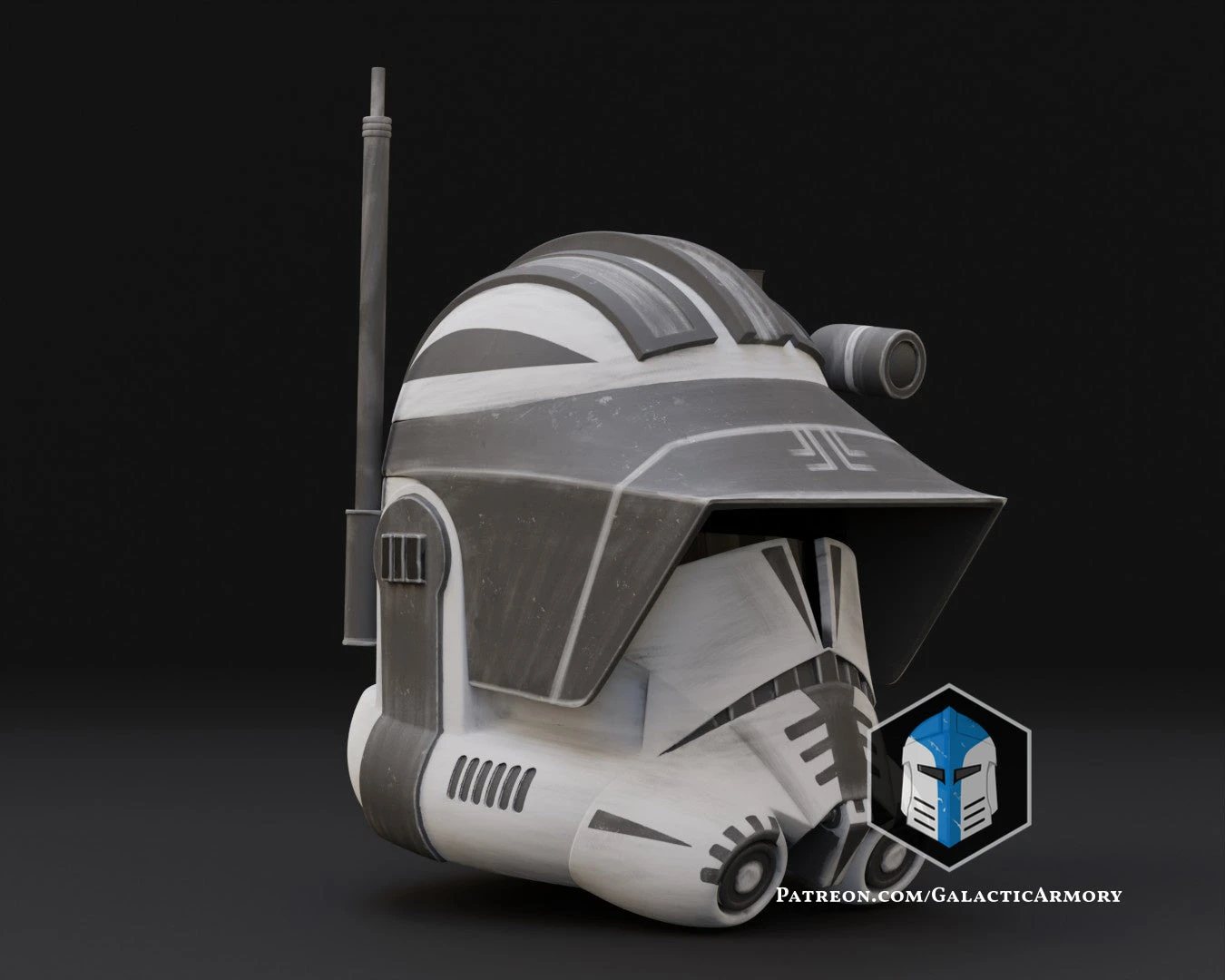 Animated Phase 2 Imperial Commander Cody Helmet - 3D Print Files 8 Animated Phase 2 Imperial Commander Cody Helmet - 3D Print Files - Image 6