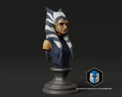 Ahsoka Tano Bust - 3D Print Files -Galactic Armory Store 10007 1 1d2e9007 e27d 4886 a7d4 561bd1badd74