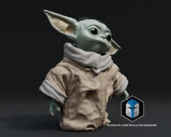Grogu Figurine - Pose 1 - 3D Print Files -Galactic Armory Store 10007 1 32f395f7 0229 4bca b3c3 980e2d0e1e01