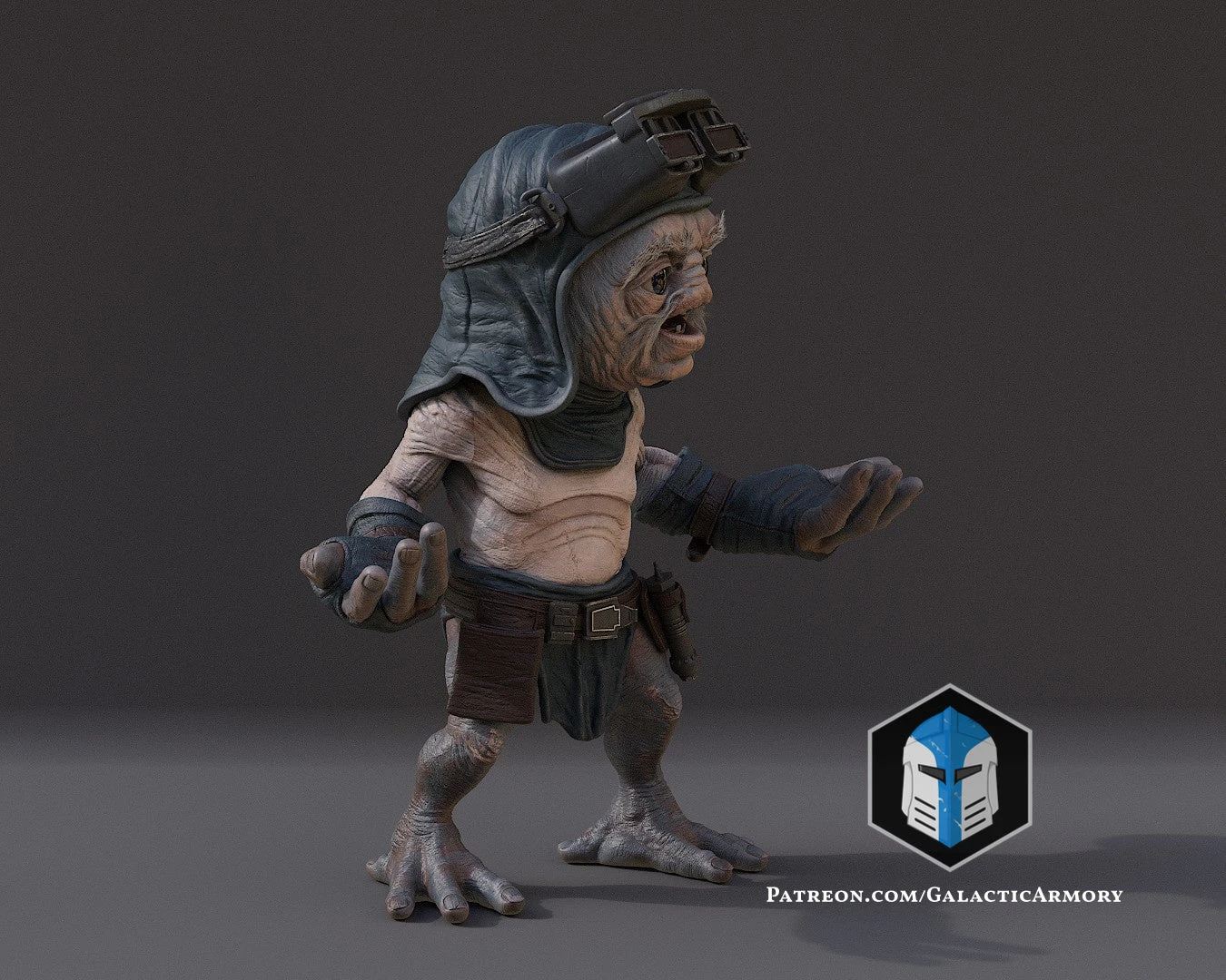 Babu Frik Figurine - 3D Print Files 13 Babu Frik Figurine - 3D Print Files - Image 11