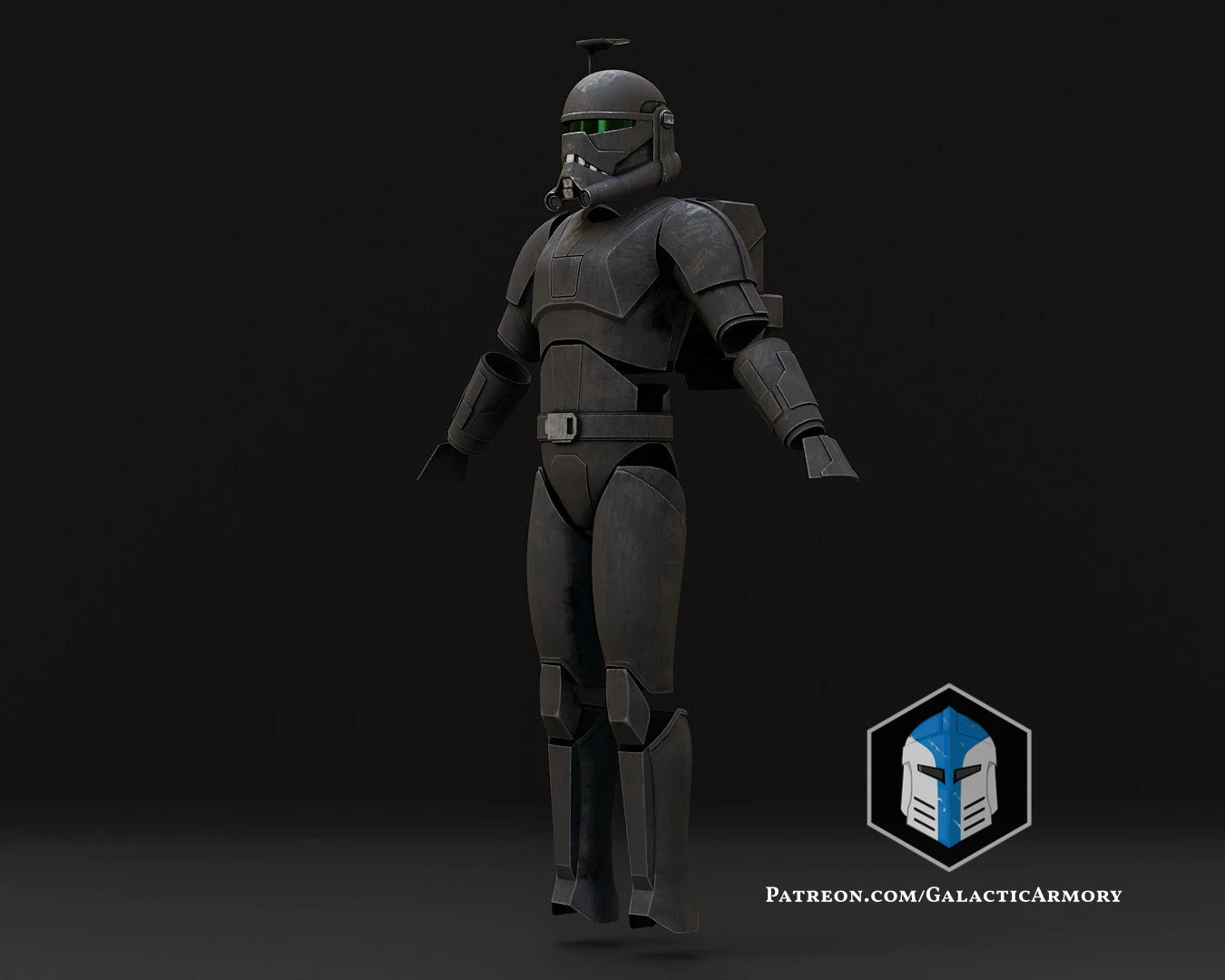 Bad Batch Imperial Crosshair Armor - 3D Print Files 11 Bad Batch Imperial Crosshair Armor - 3D Print Files - Image 9