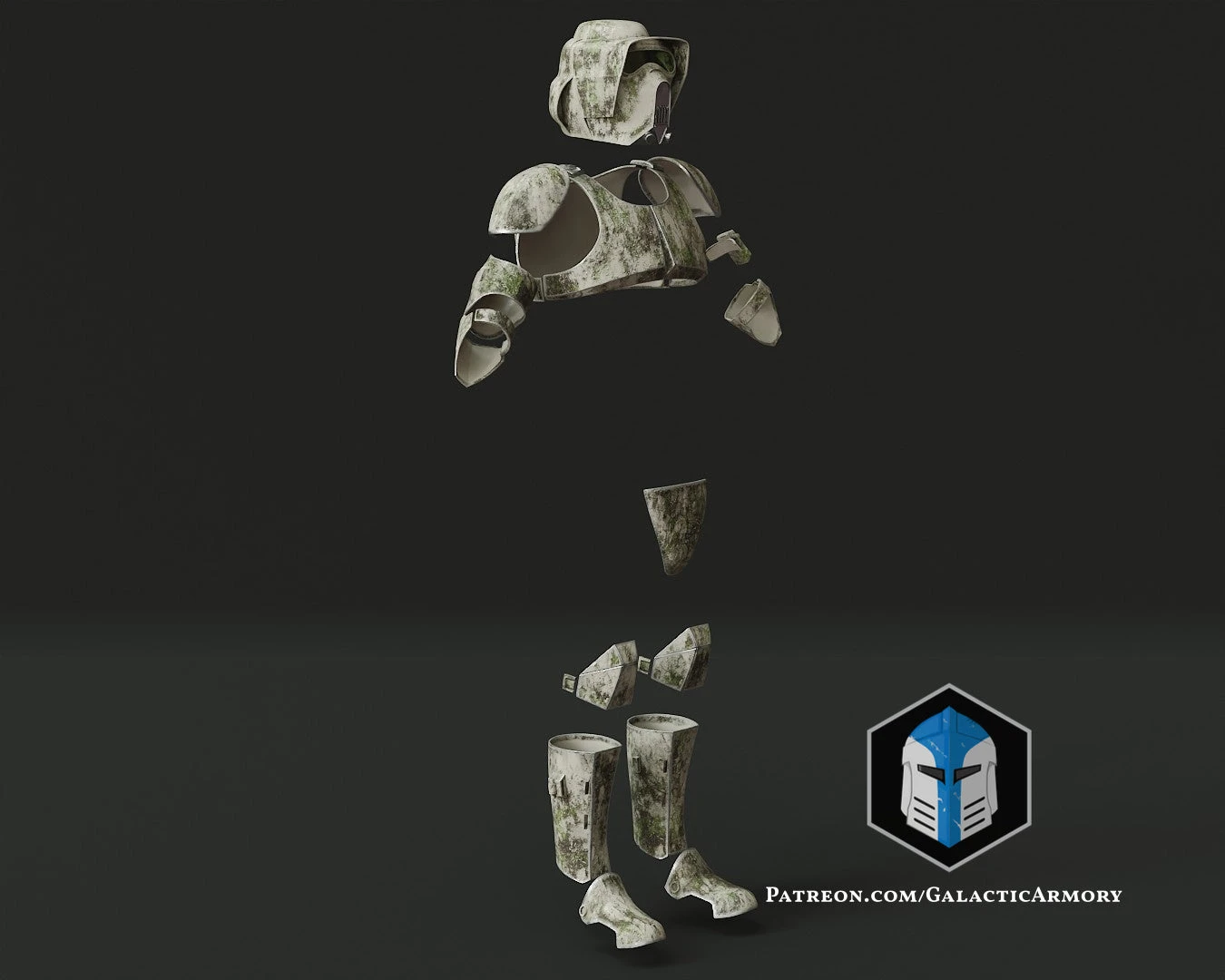Kashyyyk Clone Trooper Armor - 3D Print Files 13 Kashyyyk Clone Trooper Armor - 3D Print Files - Image 11