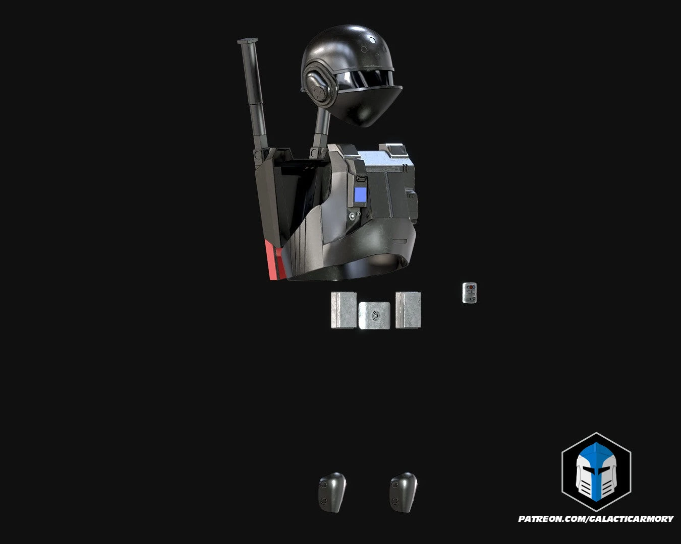 Imperial Ground Crew Armor - 3D Print Files 11 Imperial Ground Crew Armor - 3D Print Files - Image 9