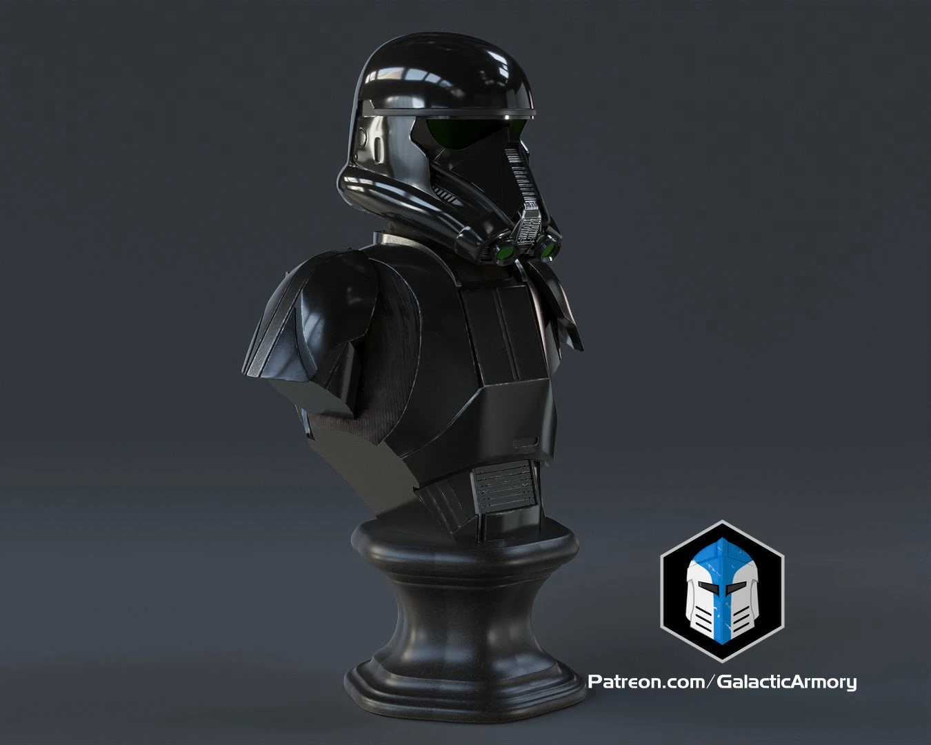 Death Trooper Bust - 3D Print Files 13 Death Trooper Bust - 3D Print Files - Image 11