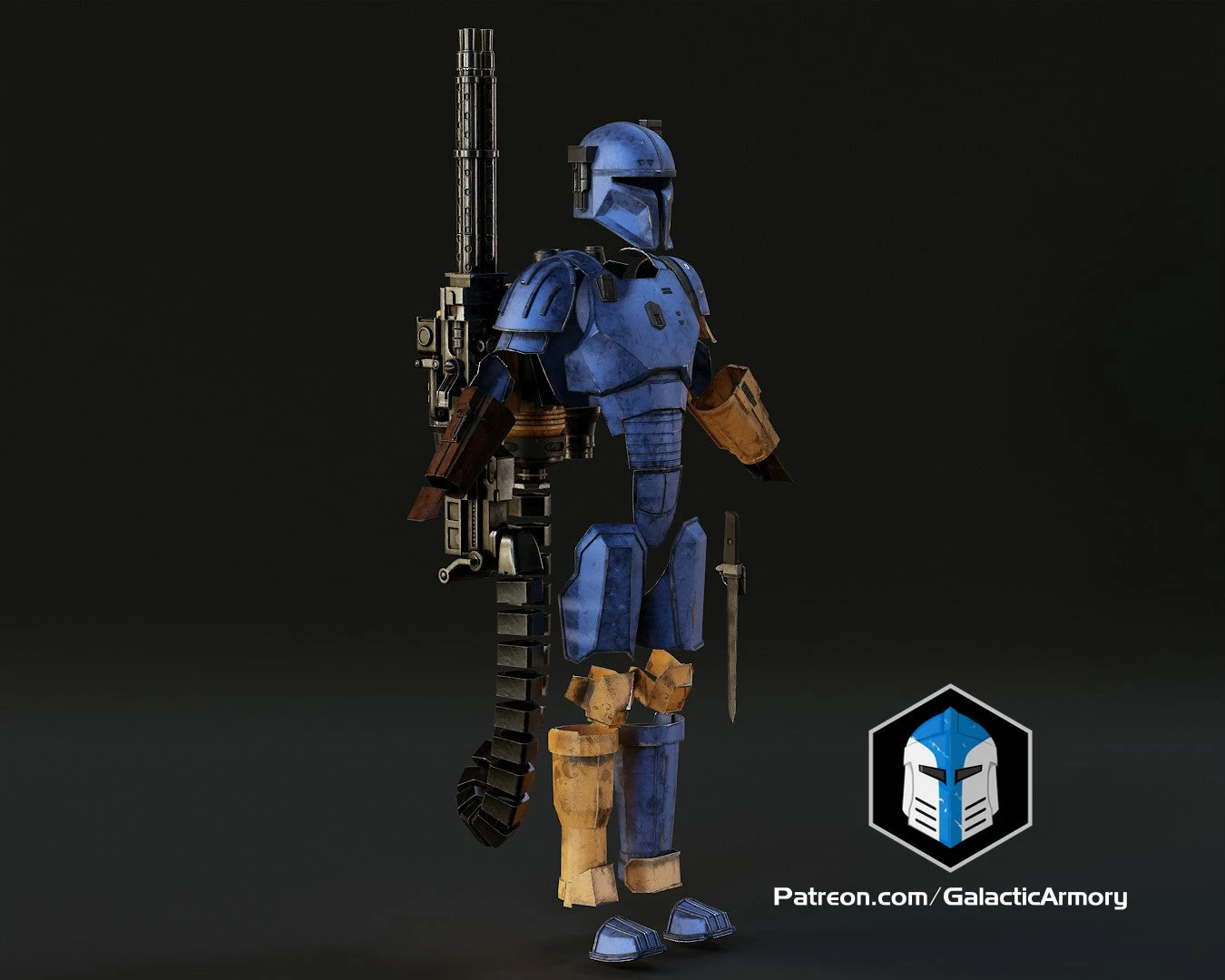 Mandalorian Heavy Armor - 3D Print Files 17 Mandalorian Heavy Armor - 3D Print Files - Image 15