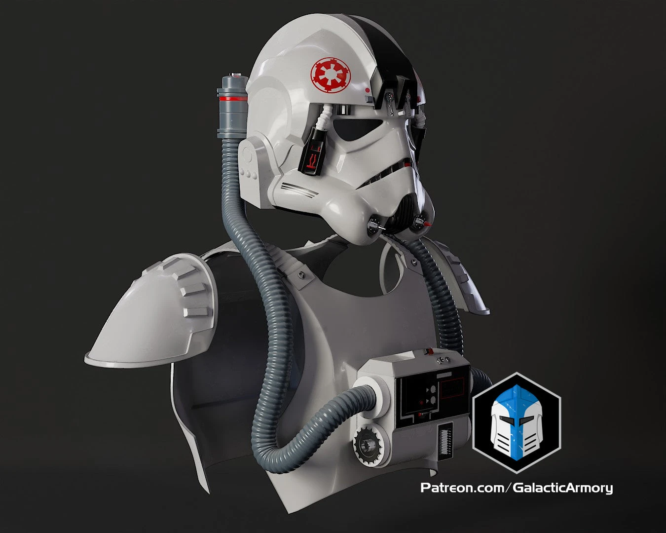 AT-AT Driver Armor - 3D Print Files 11 AT-AT Driver Armor - 3D Print Files - Image 9