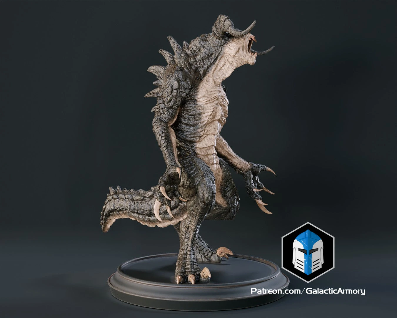 Deathclaw Figurine - 3D Print Files 13 Deathclaw Figurine - 3D Print Files - Image 11