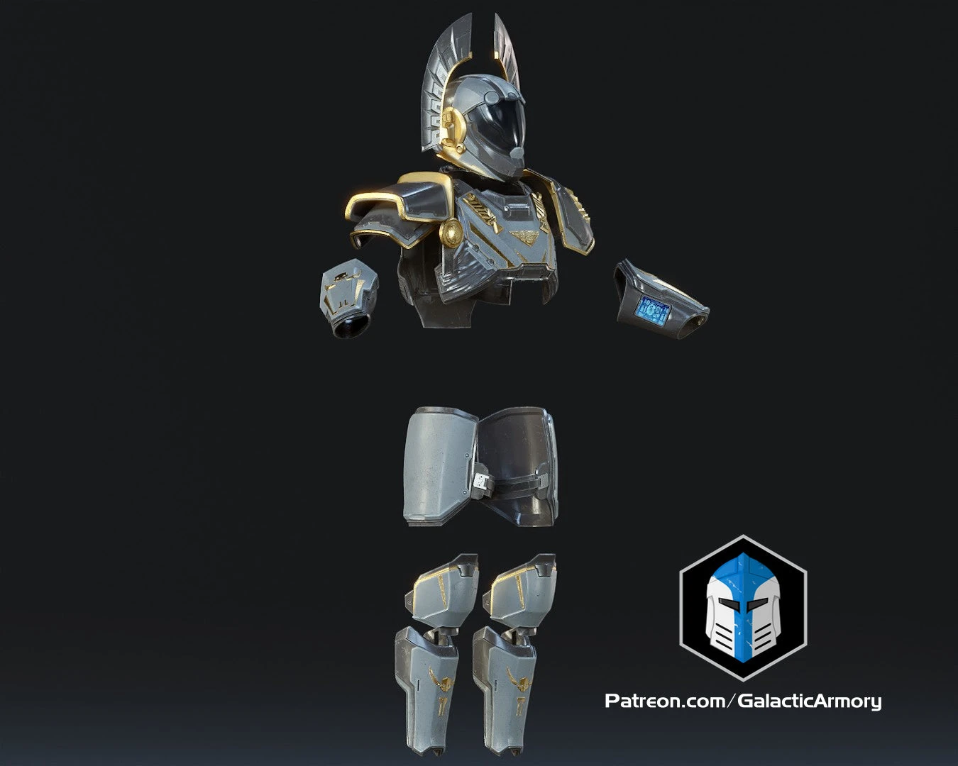 Helldivers 2 Armor - Savior Of The Free - 3D Print Files 12 Helldivers 2 Armor - Savior Of The Free - 3D Print Files - Image 10