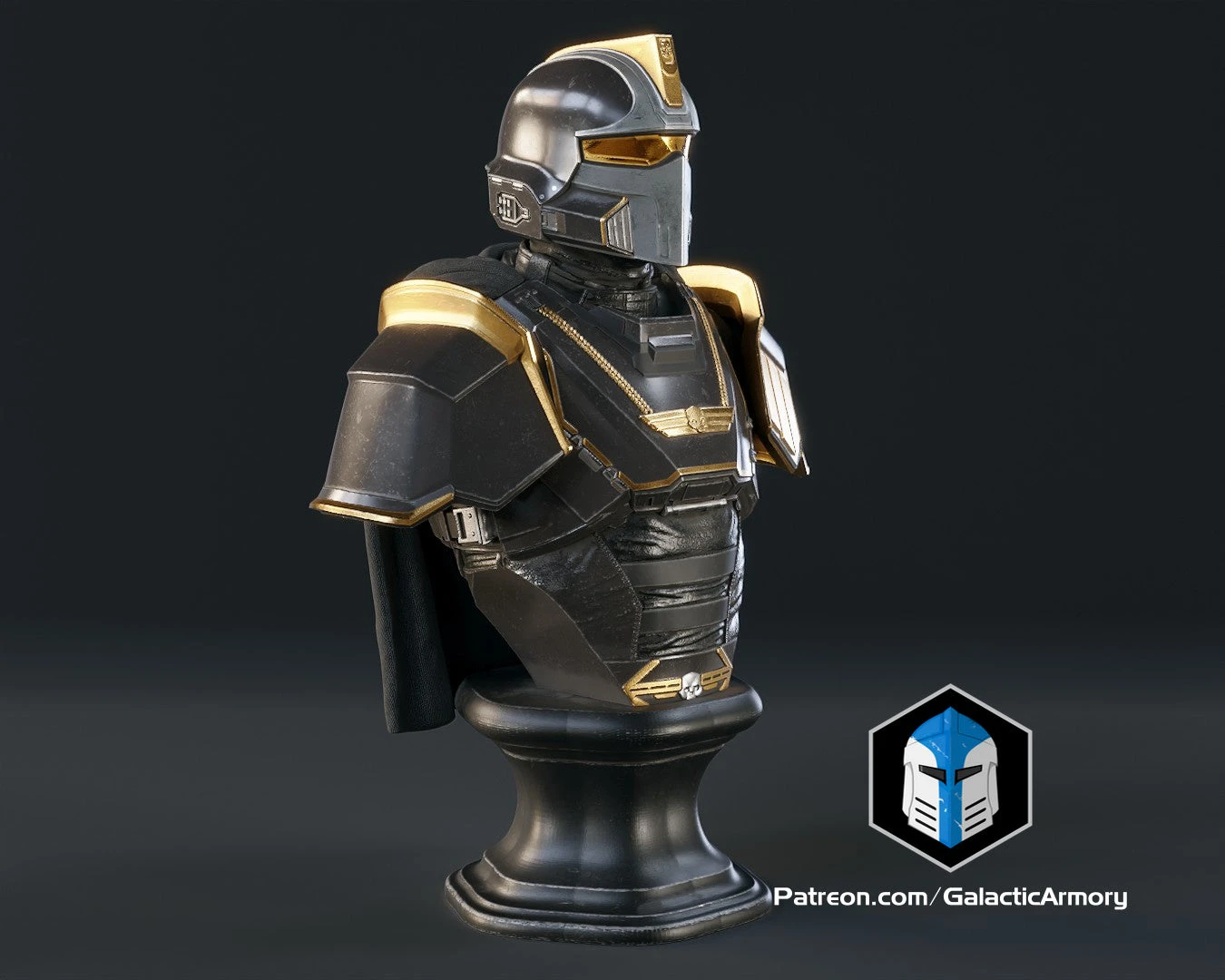 Helldivers 2 - Hero Of The Federation Bust - 3D Print Files 14 Helldivers 2 - Hero Of The Federation Bust - 3D Print Files - Image 12