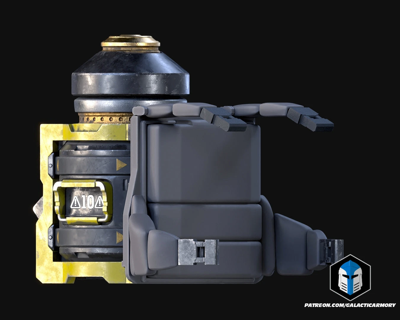 Helldivers 2 - Hellbomb Backpack - 3D Print Files 13 Helldivers 2 - Hellbomb Backpack - 3D Print Files - Image 11