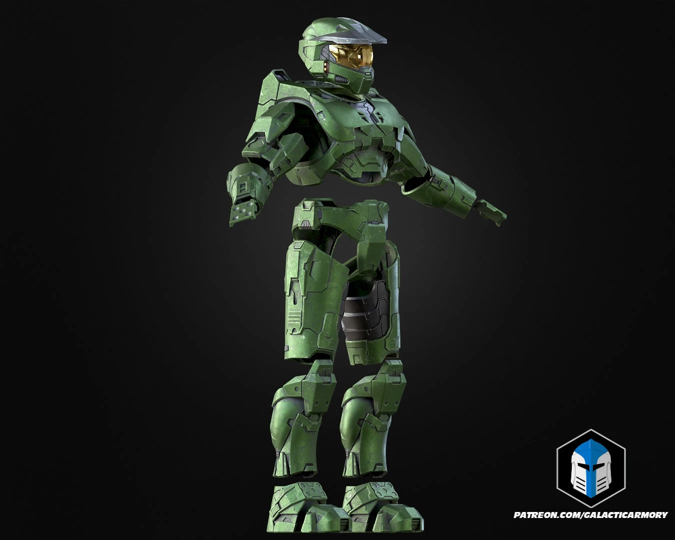 Master Chief Mark 6 Armor - 3D Print Files 11 Master Chief Mark 6 Armor - 3D Print Files - Image 9