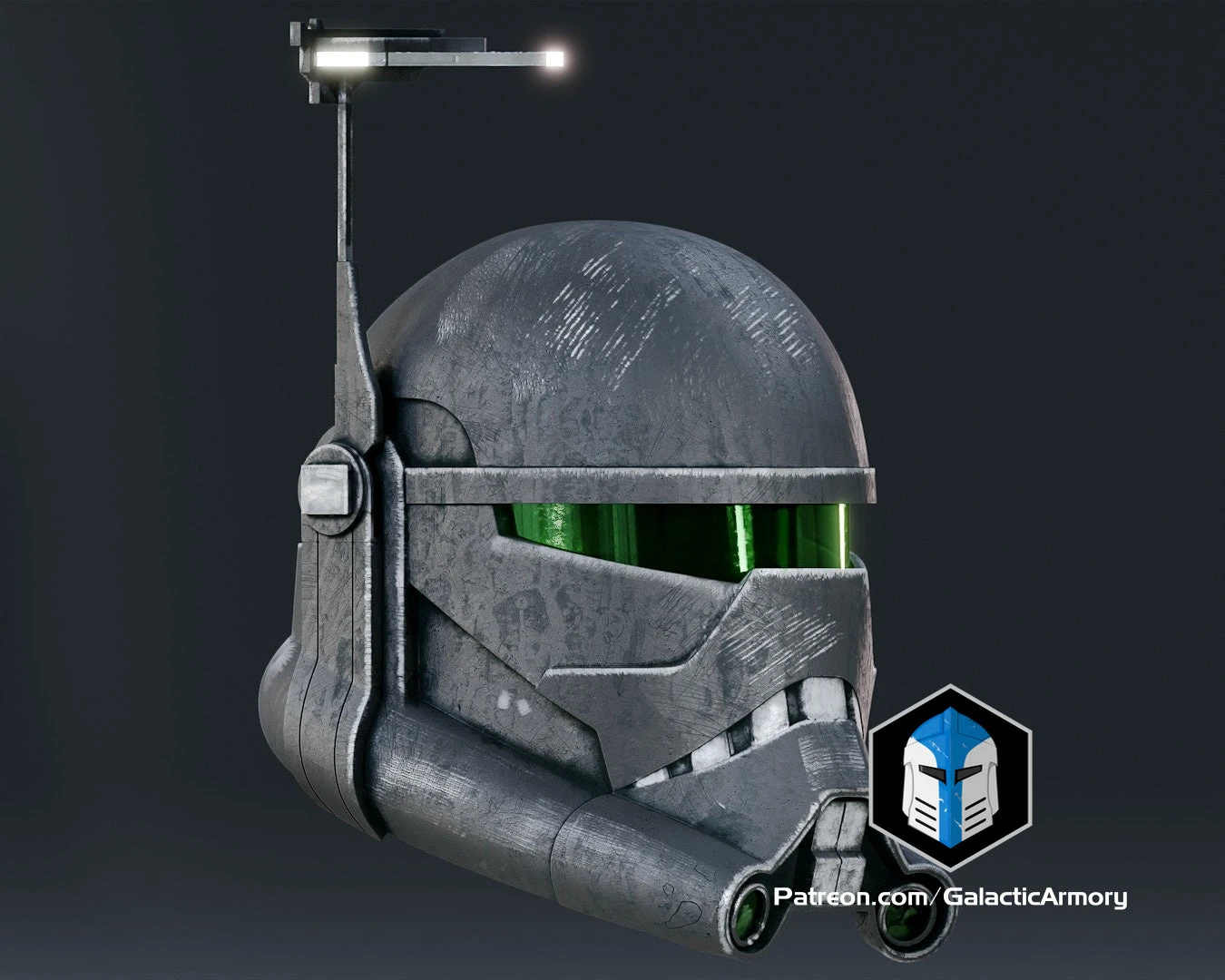 Bad Batch Imperial Crosshair Helmet - 3D Print Files 14 Bad Batch Imperial Crosshair Helmet - 3D Print Files - Image 12