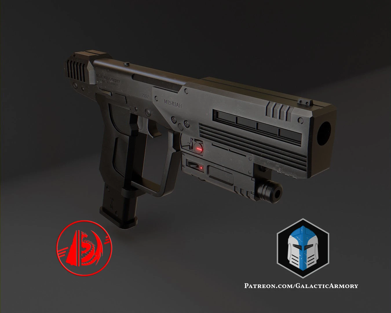 ODST SOCOM Pistol - 3D Print Files 5 ODST SOCOM Pistol - 3D Print Files - Image 3