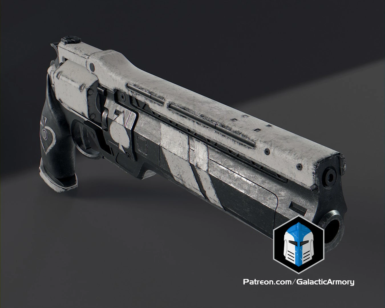 Ace Of Spades Hand Cannon - 3D Print Files 7 Ace Of Spades Hand Cannon - 3D Print Files - Image 5