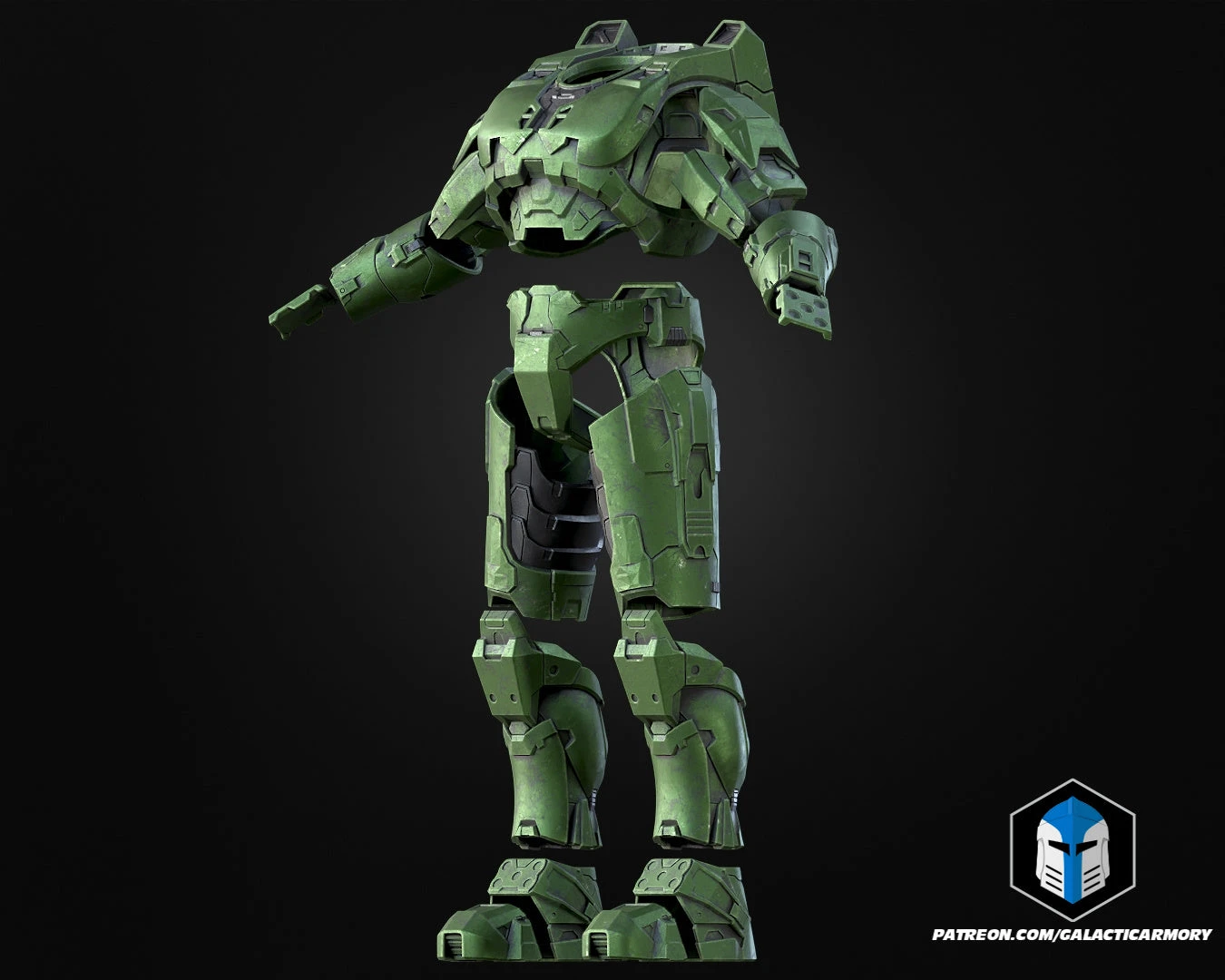 Master Chief Mark 6 Armor - 3D Print Files 14 Master Chief Mark 6 Armor - 3D Print Files - Image 12