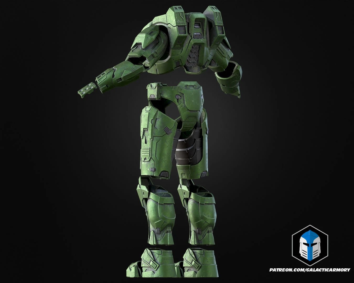 Master Chief Mark 6 Armor - 3D Print Files 16 Master Chief Mark 6 Armor - 3D Print Files - Image 14