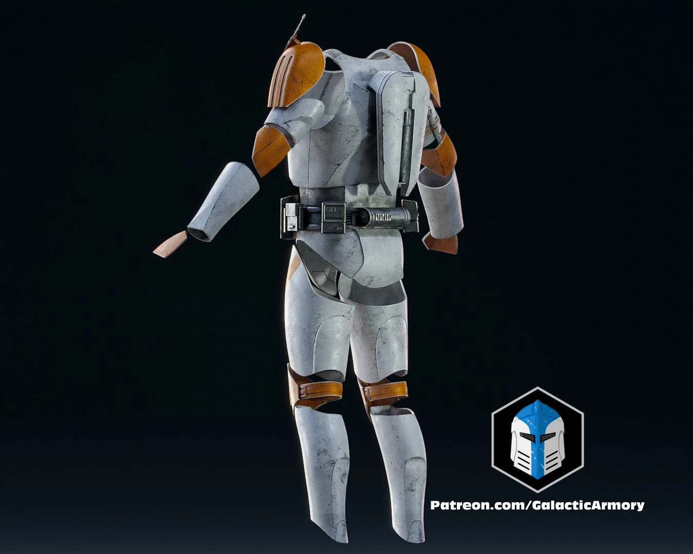 Commander Cody Armor Accessories - 3D Print Files 15 Commander Cody Armor Accessories - 3D Print Files - Image 13
