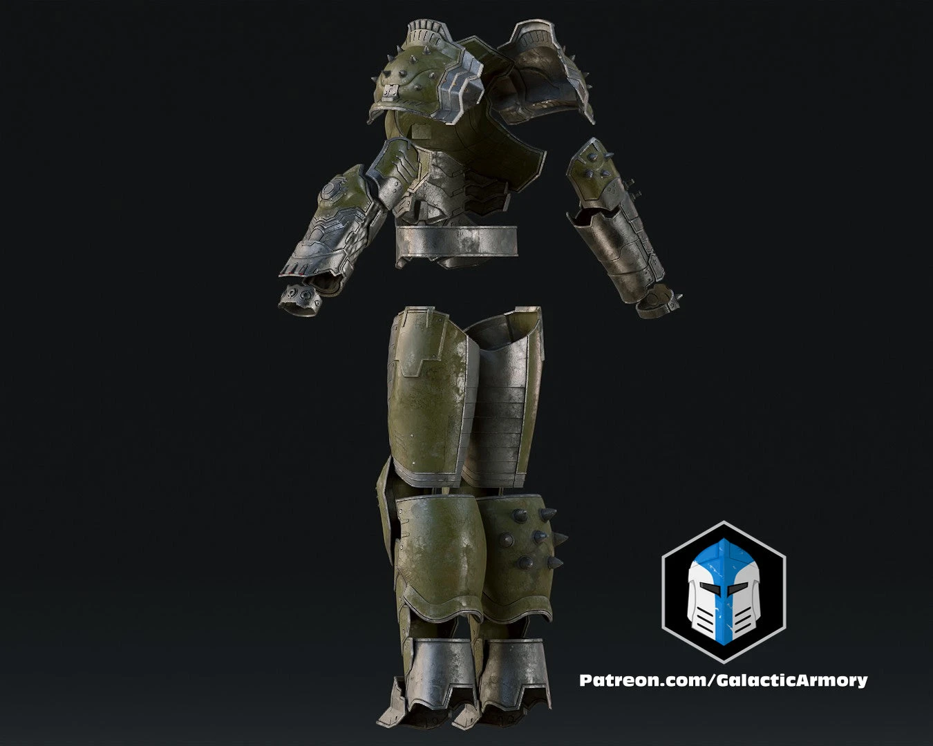 Slayer Dark Ages Helmet And Armor - 3D Print Files 19 Slayer Dark Ages Helmet And Armor - 3D Print Files - Image 17