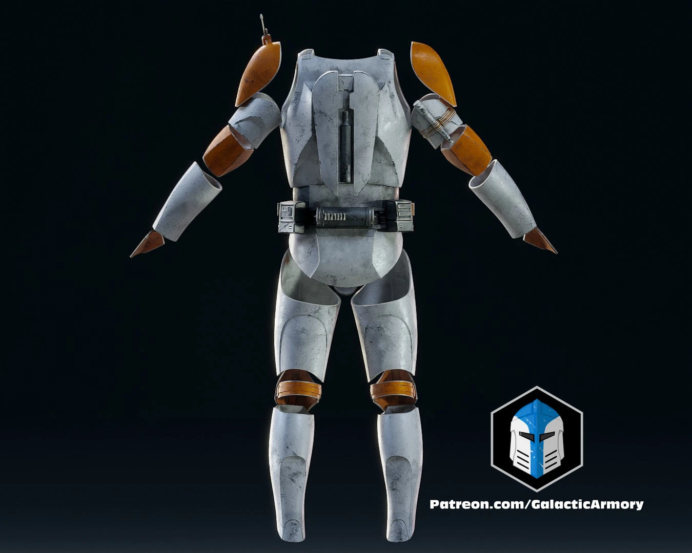 Commander Cody Armor Accessories - 3D Print Files 16 Commander Cody Armor Accessories - 3D Print Files - Image 14