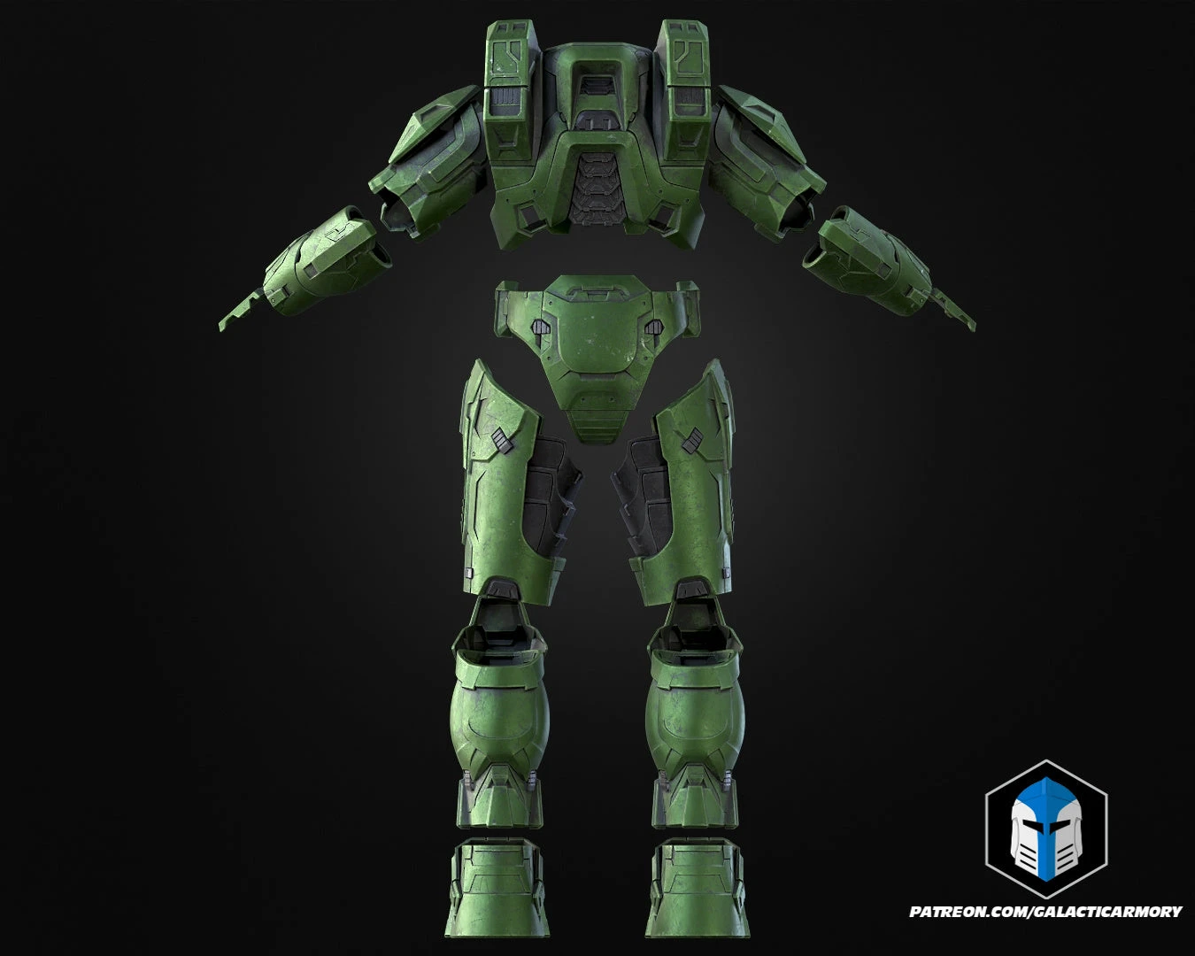 Master Chief Mark 6 Armor - 3D Print Files 17 Master Chief Mark 6 Armor - 3D Print Files - Image 15