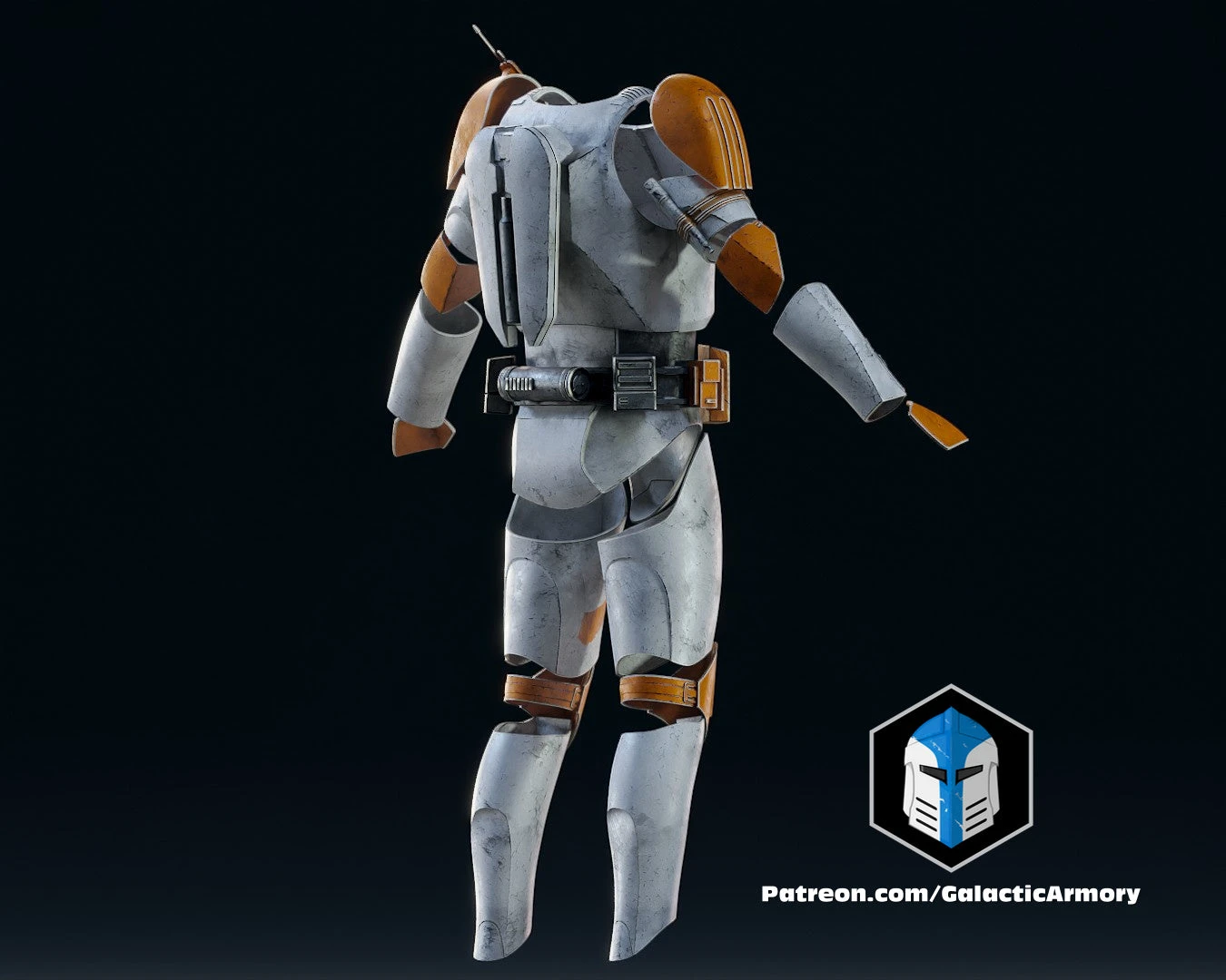 Commander Cody Armor Accessories - 3D Print Files 17 Commander Cody Armor Accessories - 3D Print Files - Image 15