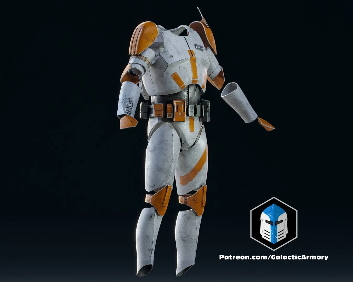 Commander Cody Armor Accessories - 3D Print Files 19 Commander Cody Armor Accessories - 3D Print Files - Image 17
