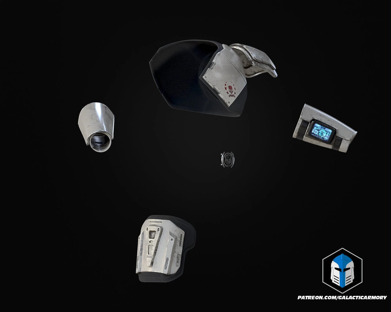 Helldivers 2 - UF-16 Inspector Armor - 3D Print Files 19 Helldivers 2 - UF-16 Inspector Armor - 3D Print Files - Image 17