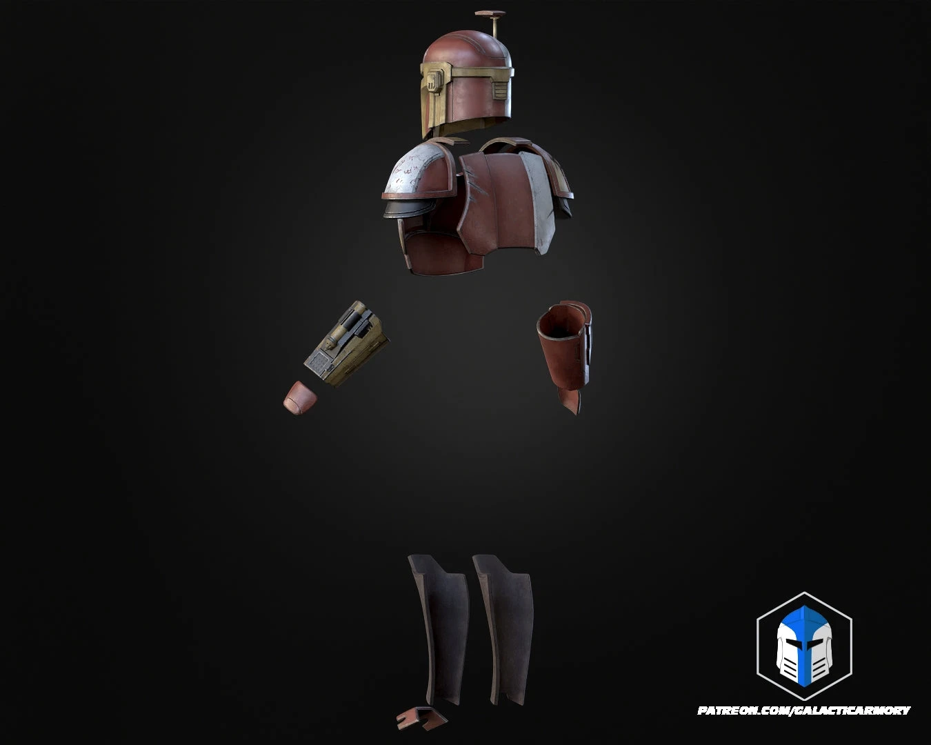 Mando Spirit Helmet And Armor - 3D Print Files 7 Mando Spirit Helmet And Armor - 3D Print Files - Image 5