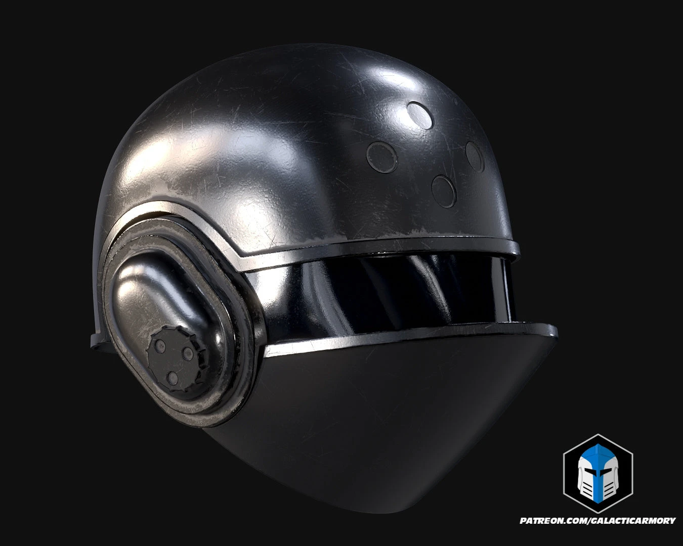 Imperial Ground Crew Helmet - 3D Print Files 14 Imperial Ground Crew Helmet - 3D Print Files - Image 12