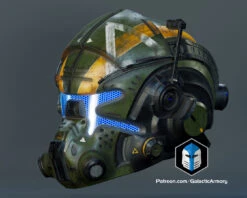 Jack Cooper Titanfall Helmet - 3D Print Files -Galactic Armory Store 1i0001
