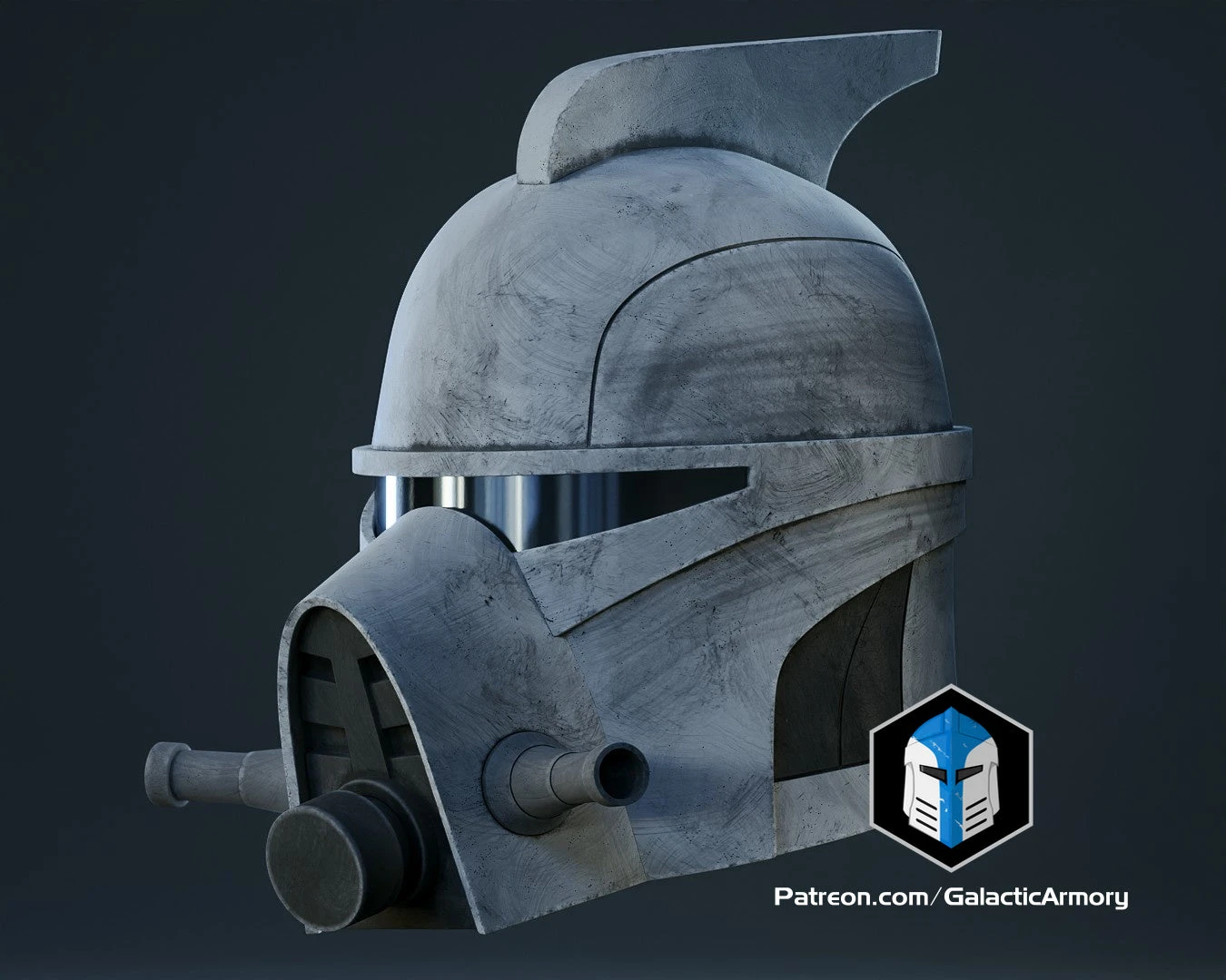 SCUBA Clone Trooper Helmet - 3D Print Files 6 SCUBA Clone Trooper Helmet - 3D Print Files - Image 4
