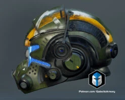 Jack Cooper Titanfall Helmet - 3D Print Files -Galactic Armory Store 1i0002