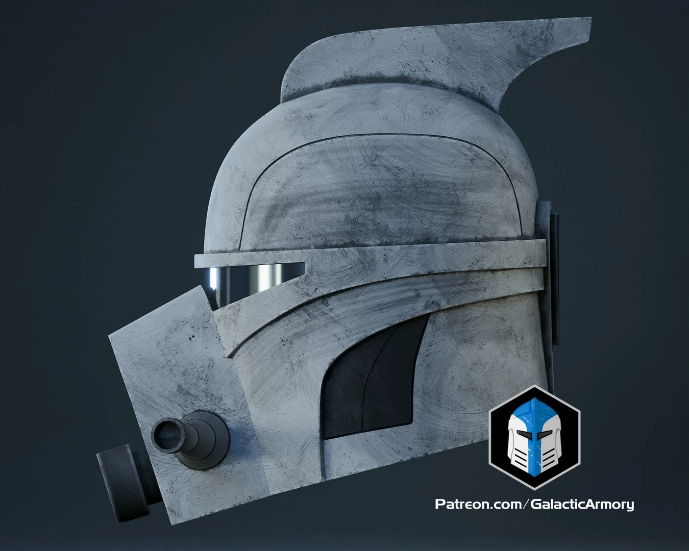 SCUBA Clone Trooper Helmet - 3D Print Files 7 SCUBA Clone Trooper Helmet - 3D Print Files - Image 5