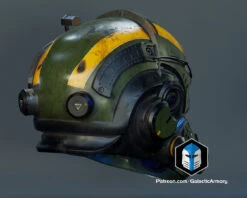 Jack Cooper Titanfall Helmet - 3D Print Files -Galactic Armory Store 1i0005