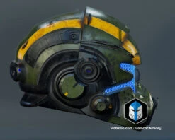 Jack Cooper Titanfall Helmet - 3D Print Files -Galactic Armory Store 1i0006