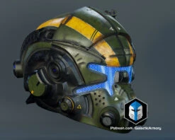 Jack Cooper Titanfall Helmet - 3D Print Files -Galactic Armory Store 1i0007