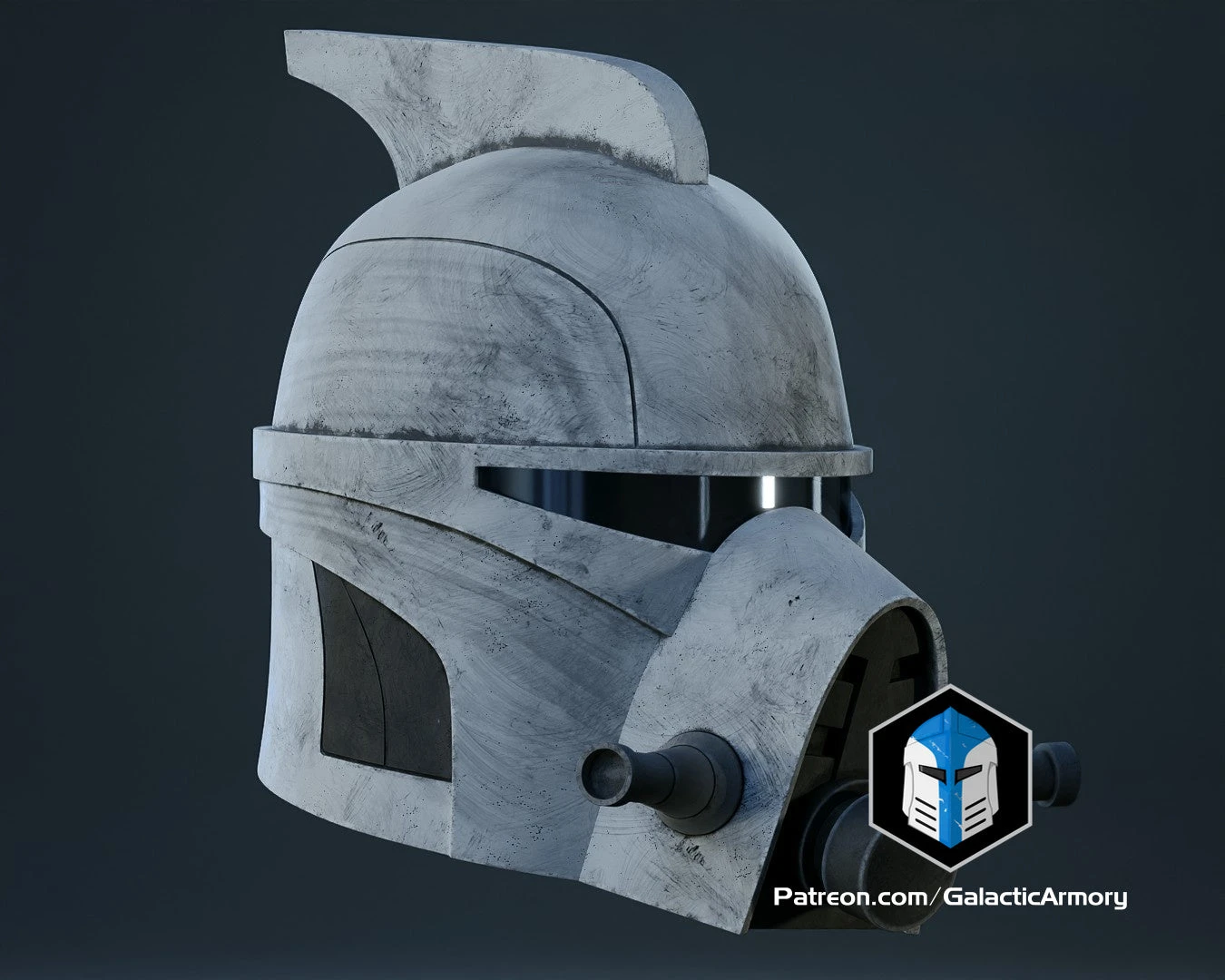 SCUBA Clone Trooper Helmet - 3D Print Files 12 SCUBA Clone Trooper Helmet - 3D Print Files - Image 10