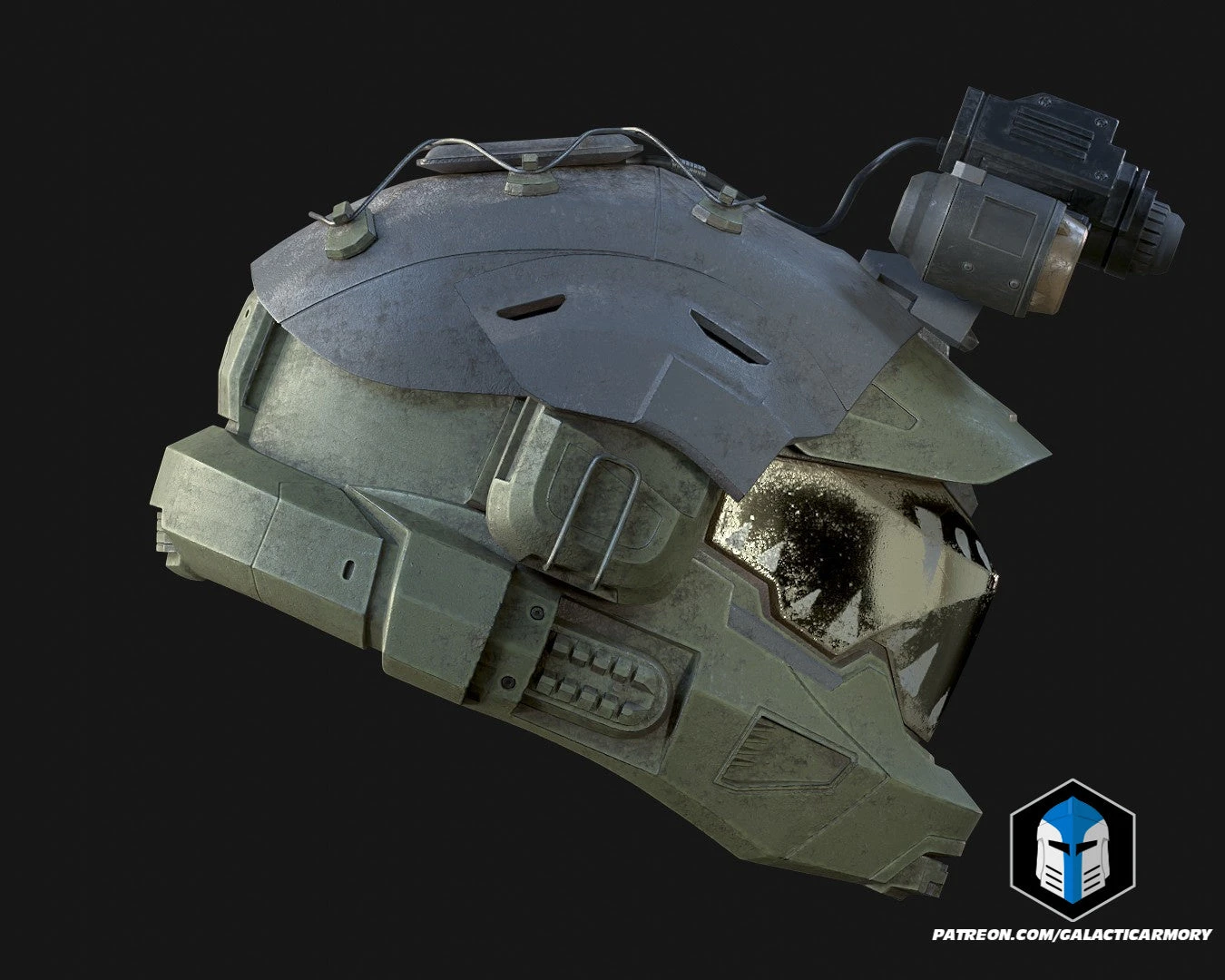 Infinite Artaius Helmet - 3D Print Files 13 Infinite Artaius Helmet - 3D Print Files - Image 11