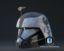 Desert Commander Wolffe Helmet - 3D Print Files -Galactic Armory Store 1p0001