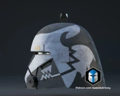 Desert Commander Wolffe Helmet - 3D Print Files -Galactic Armory Store 1p0002