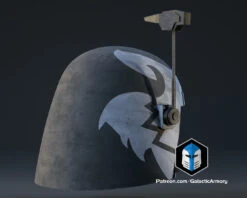 Desert Commander Wolffe Helmet - 3D Print Files -Galactic Armory Store 1p0005