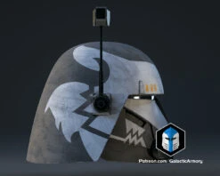 Desert Commander Wolffe Helmet - 3D Print Files -Galactic Armory Store 1p0006