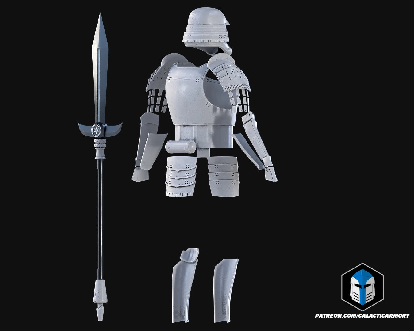 Samurai Stormtrooper Armor - 3D Print Files 10 Samurai Stormtrooper Armor - 3D Print Files - Image 8