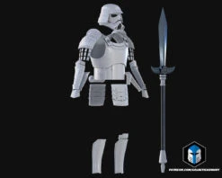 Samurai Stormtrooper Armor - 3D Print Files 21 Samurai Stormtrooper Armor - 3D Print Files -Galactic Armory Store 1w0007