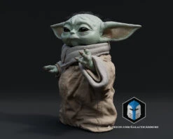 Grogu Figurine - Pose 2 - 3D Print Files -Galactic Armory Store 20001 c589c4fb 044e 4480 b0e0 ba786f8b6d37
