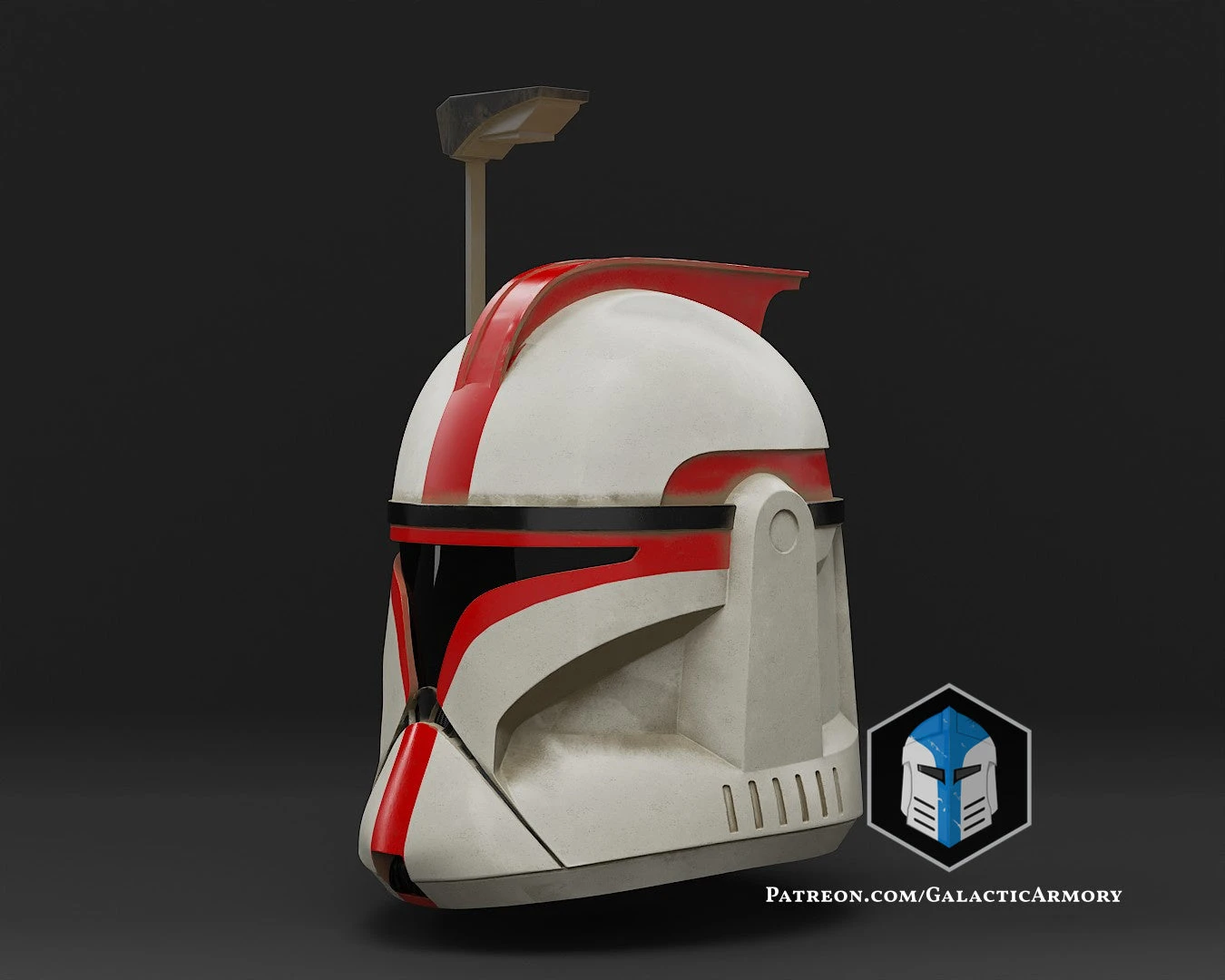 Phase 1 Clone Trooper Helmet - 3D Print Files 15 Phase 1 Clone Trooper Helmet - 3D Print Files - Image 13