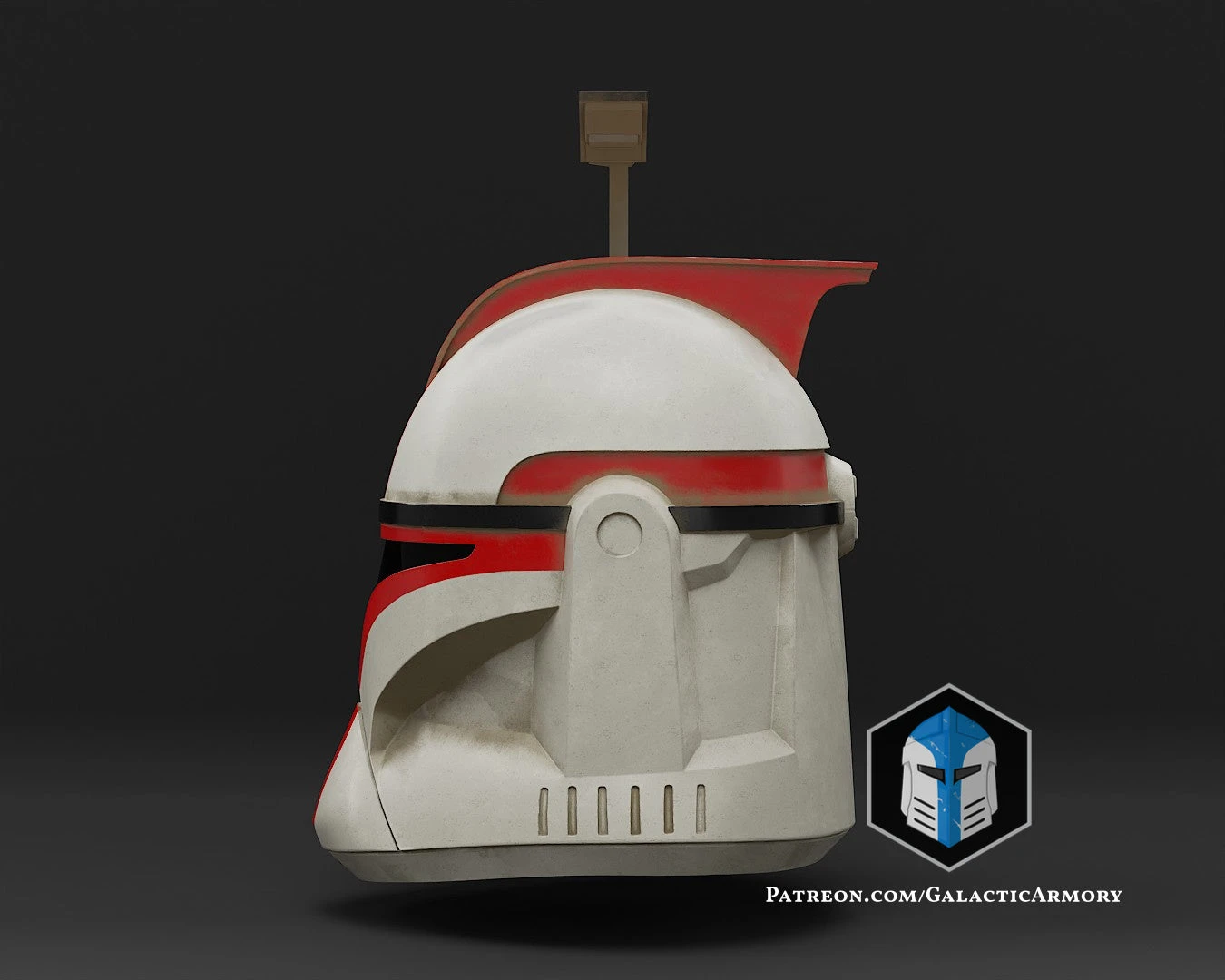 Phase 1 Clone Trooper Helmet - 3D Print Files 16 Phase 1 Clone Trooper Helmet - 3D Print Files - Image 14